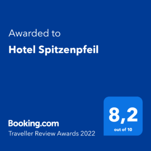 Booking Award Spitzenpfeil 2022